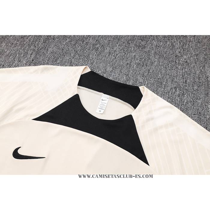 Chandal del Paris Saint-Germain 23-24 Manga Corta Albaricoque - Pantalon Corto